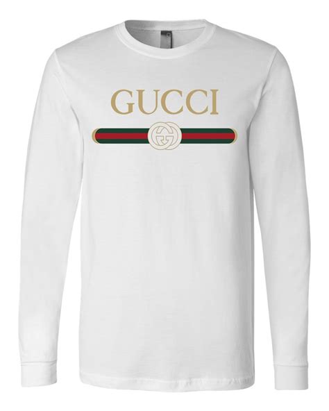 long sleeve men gucci shirt|farfetch Gucci t shirts.